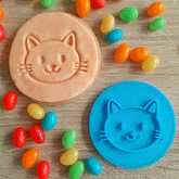 Cat Fondant Stamp - The Party Room